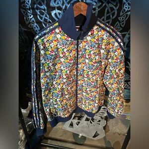 Adidas Originals with LibertyLondon Women’s floral print track jacket.